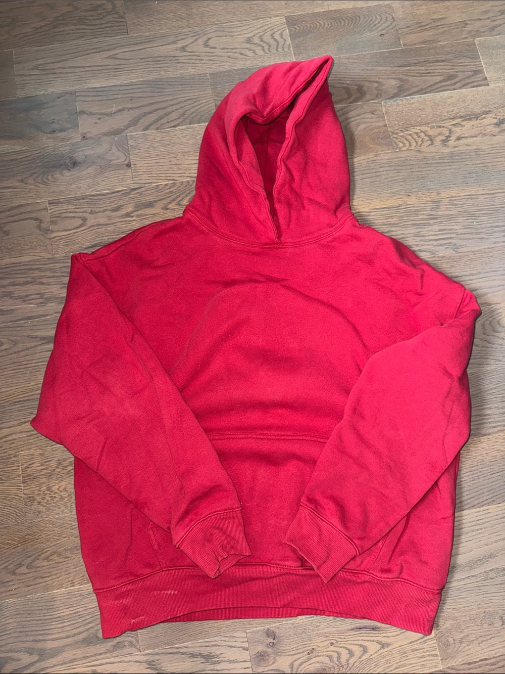 Red Hoodie Sweatshirt
